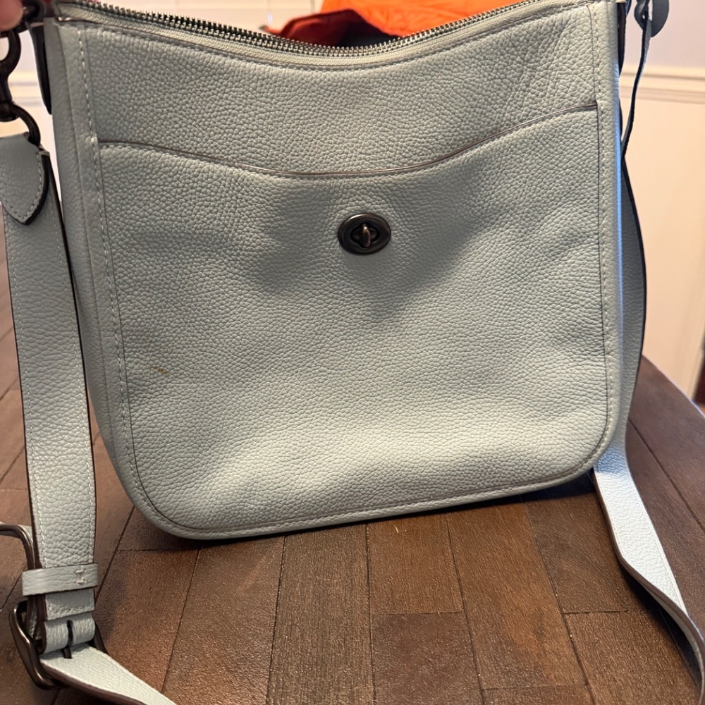 Coach Light Blue Crossbody Bag - Picture 2 of 7